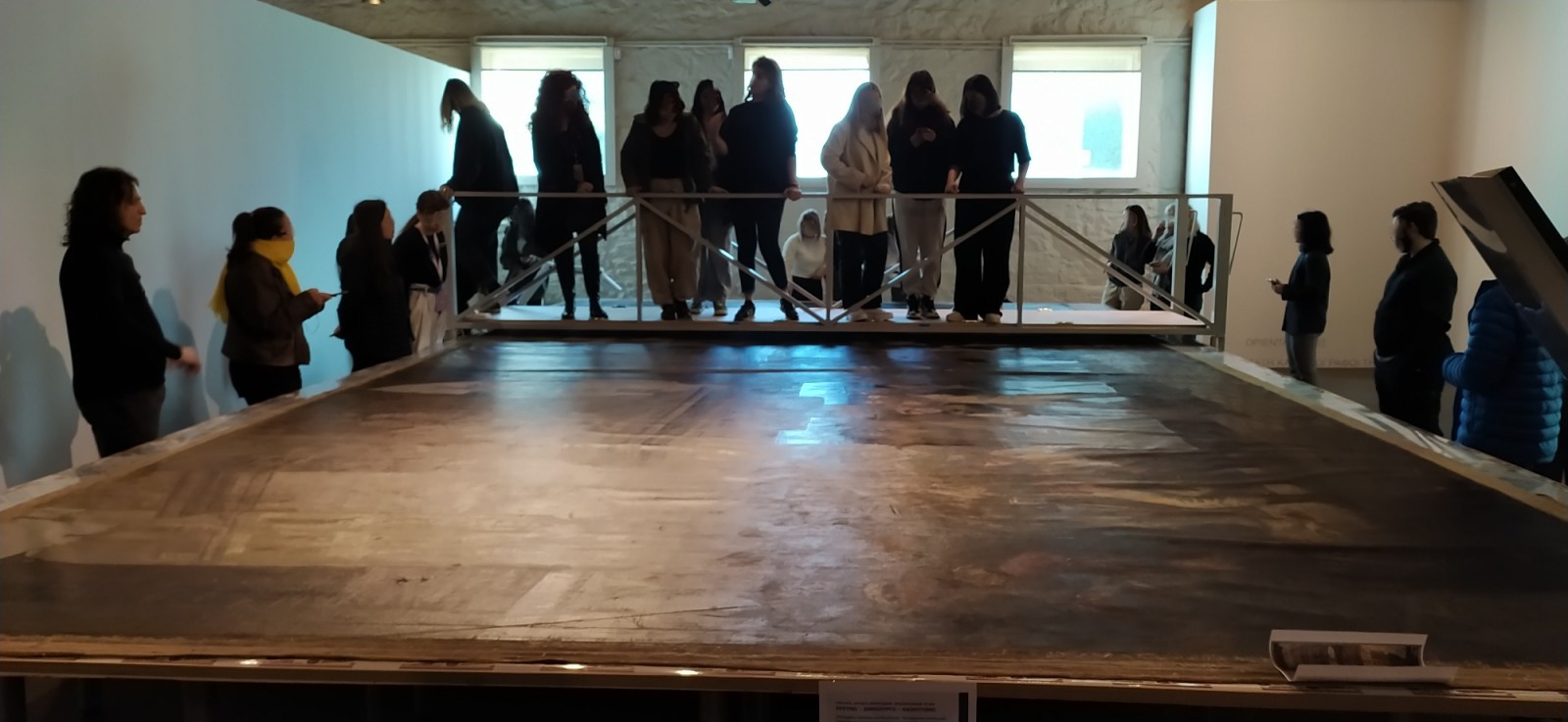 ΠΡΩΤΕΑΣ – OPEN LAB – Επίσκεψη φοιτητών του τμήματος Συντήρησης Αρχαιοτήτων και Έργων Τέχνης, του ΠΑΔΑ στο χώρο συντήρησης/ Απρίλιος 2023 – Εθνική Γλυπτοθήκη